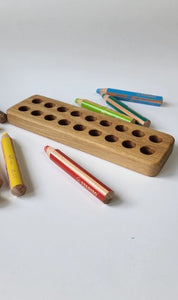 Pencil holder for 18 Stabilo  3 in 1 woody pencils without pencils