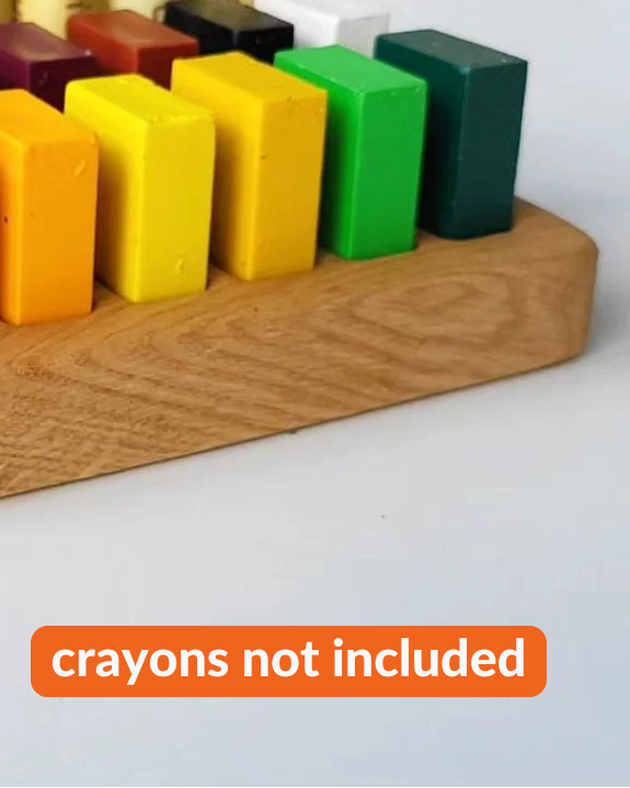 Waldorf Crayon holder for Stockmar 12 Blocks and 12 Sticks, without crayons