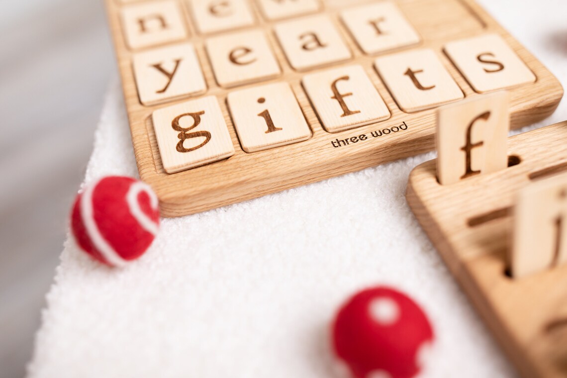 Montessori English Alphabet Reversible Board