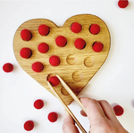 Load image into Gallery viewer, Wooden heart for fine motor skills
