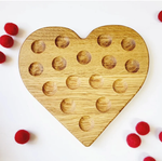 Load image into Gallery viewer, Wooden heart for fine motor skills

