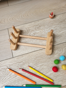 Wooden stand for 2 boards