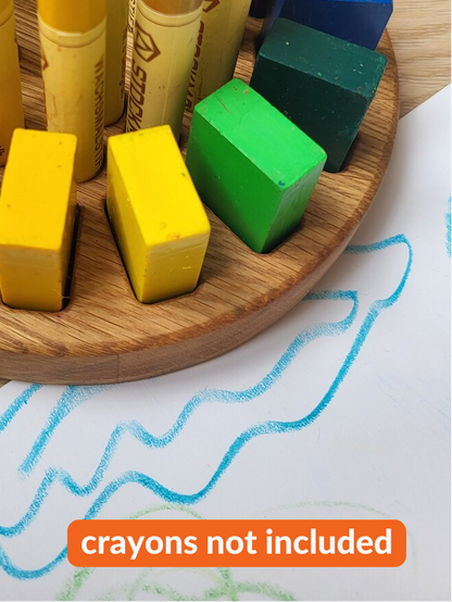 Waldorf Crayon holder for Stockmar 16 Blocks and 16 Sticks  CRAYONS NOT INCLUDED