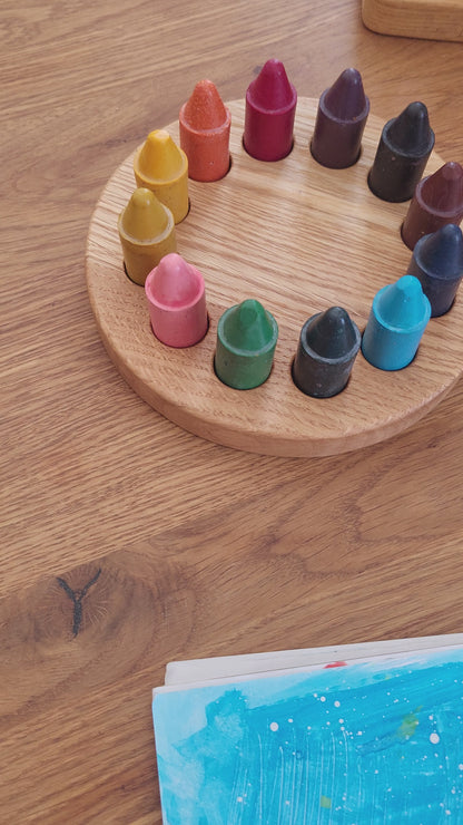 Range-crayons pour 12 bâtonnets de cire d'abeille Honey Sticks CRAYONS NON INCLUS