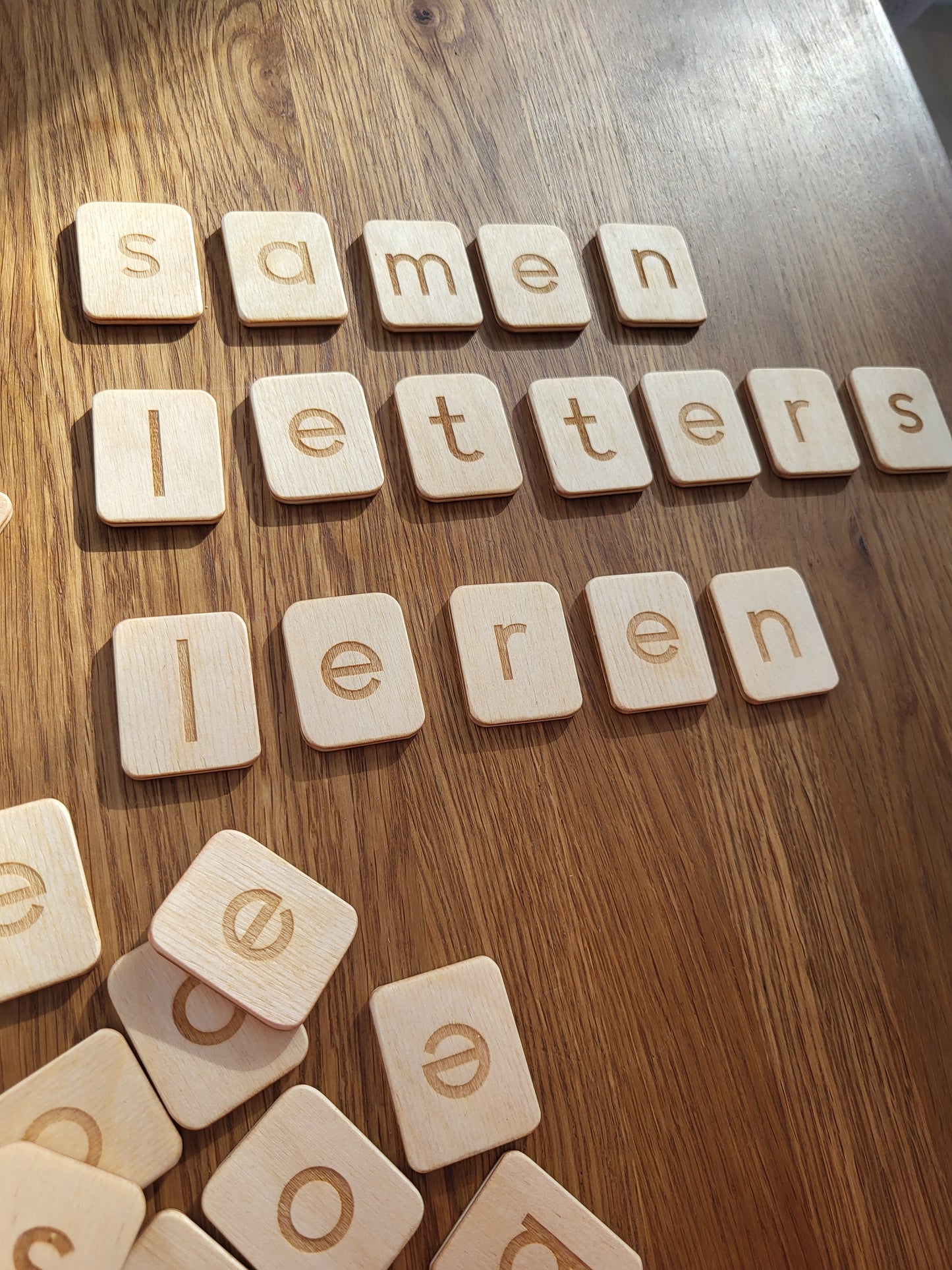 Dutch lowercase letters cards