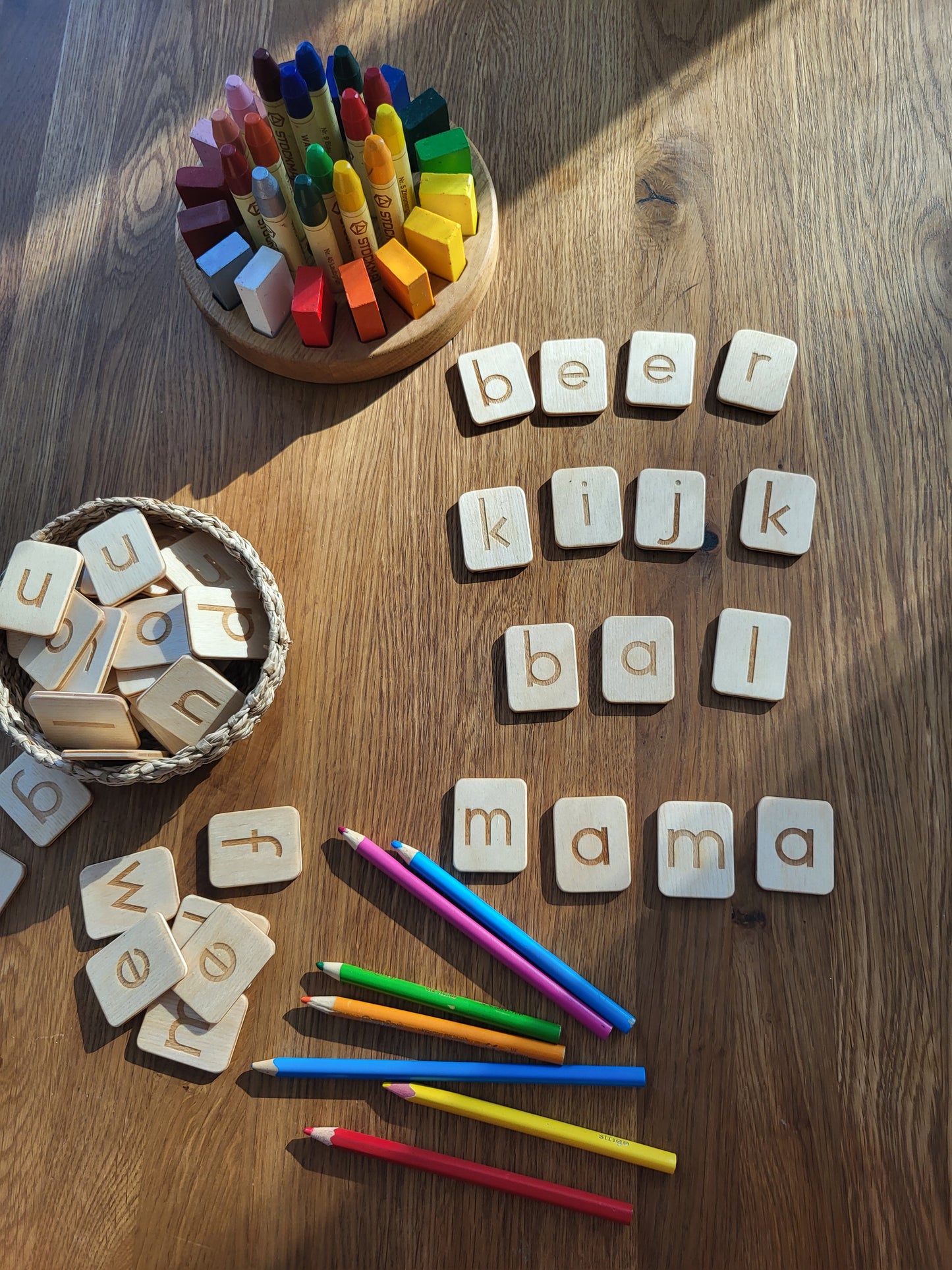 Dutch lowercase letters cards