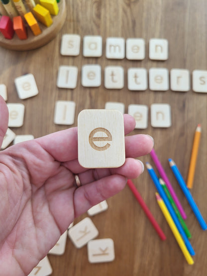 Dutch lowercase letters cards