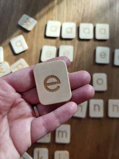 Dutch lowercase letters cards