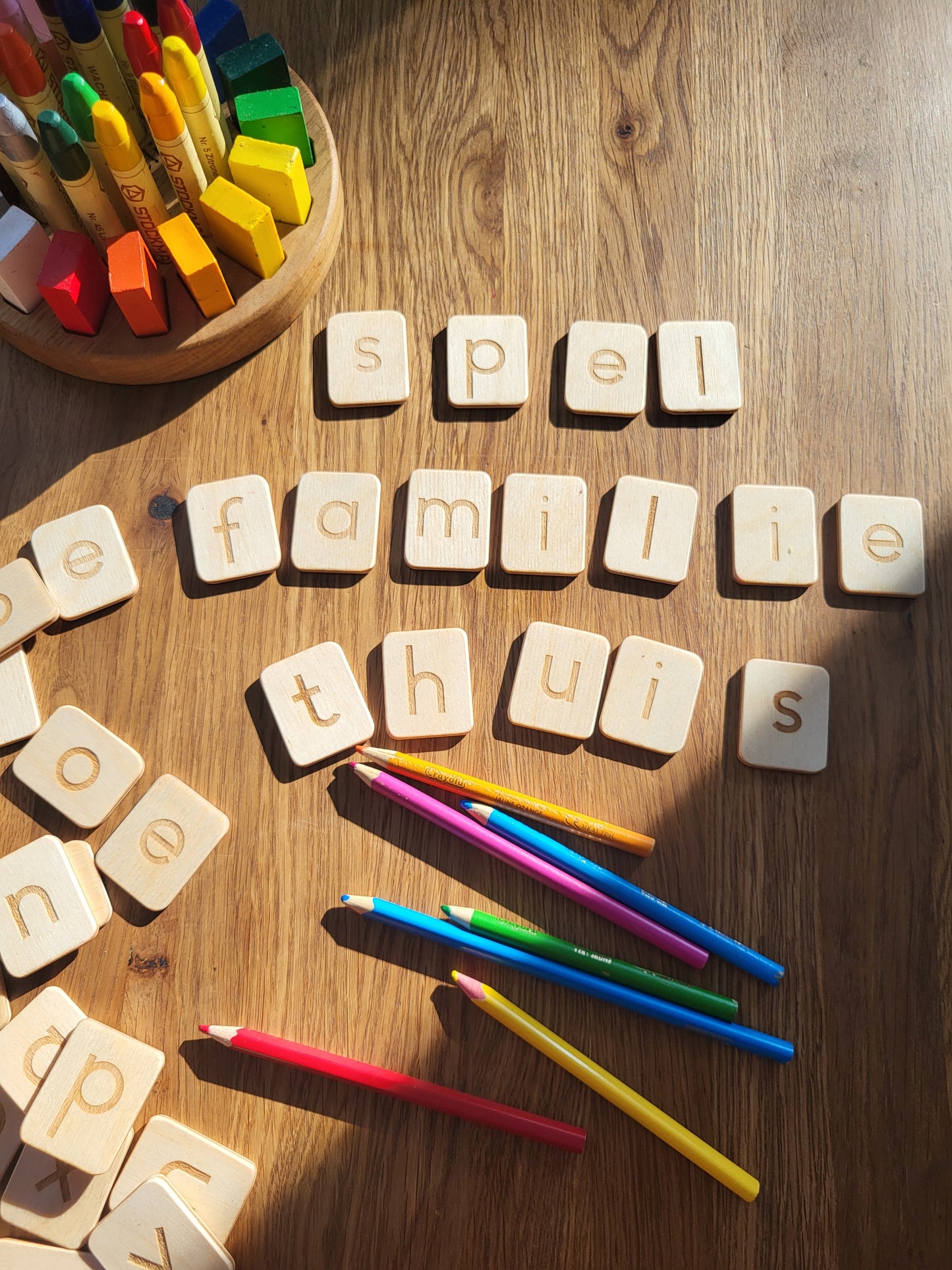 Dutch lowercase letters cards