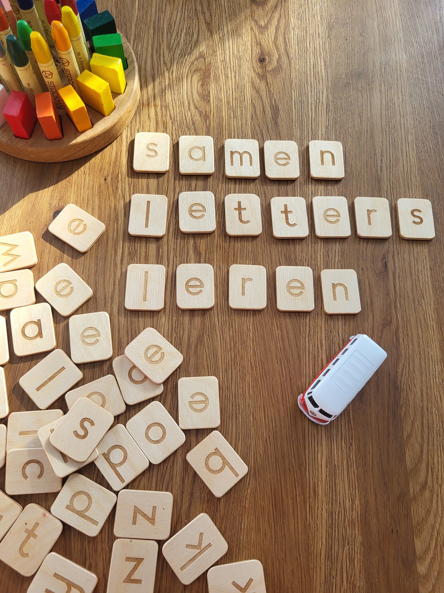 Dutch lowercase letters cards