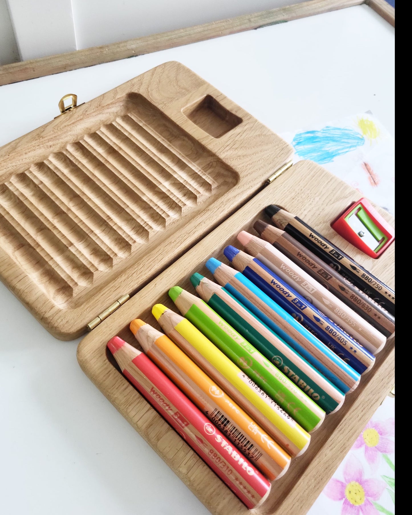 Pencil case for Stabilo 10 woody pencils