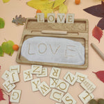 Load image into Gallery viewer, Sand tray with letters cards, educational materials for writing
