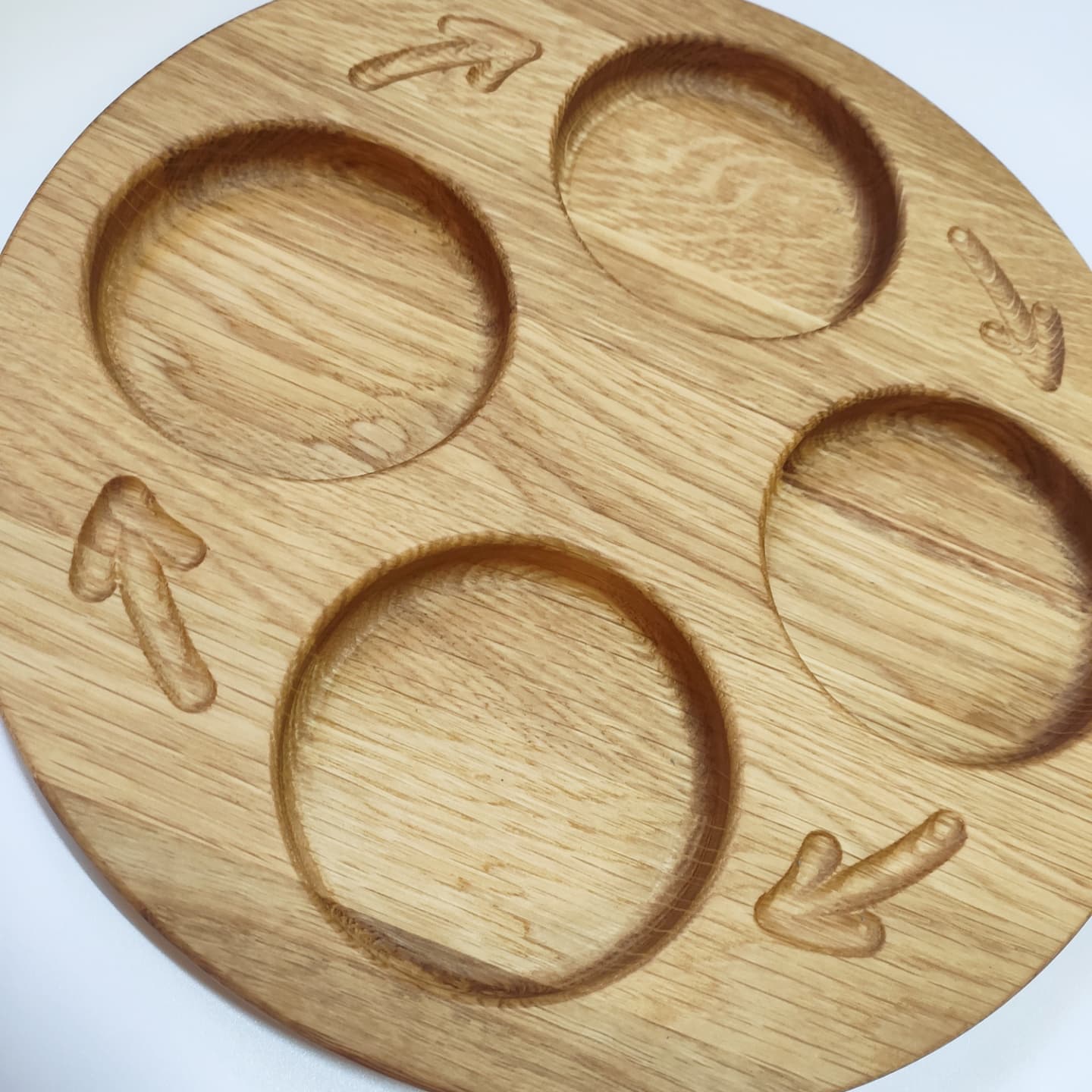 Montessori life cycle reversible tray