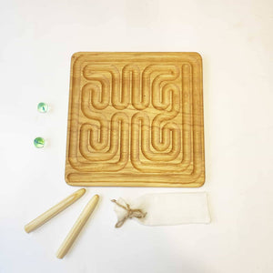 Pre-Writing Reversible Tracing Board, Finger Maze